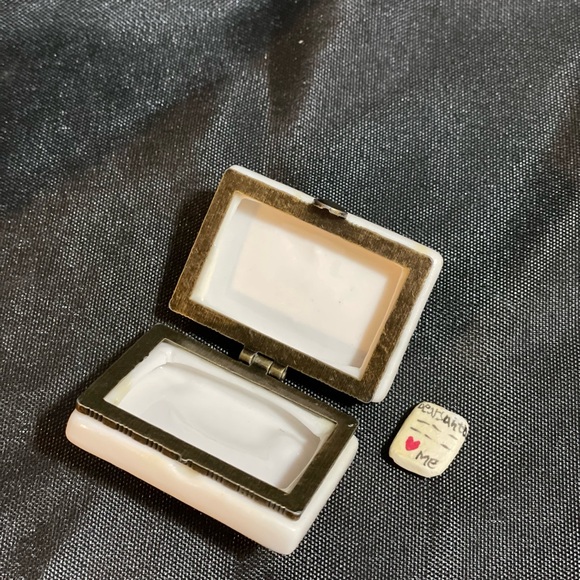 Vintage Santa letter, porcelain box with letter to Santa inside, in vintage box - Picture 9 of 15